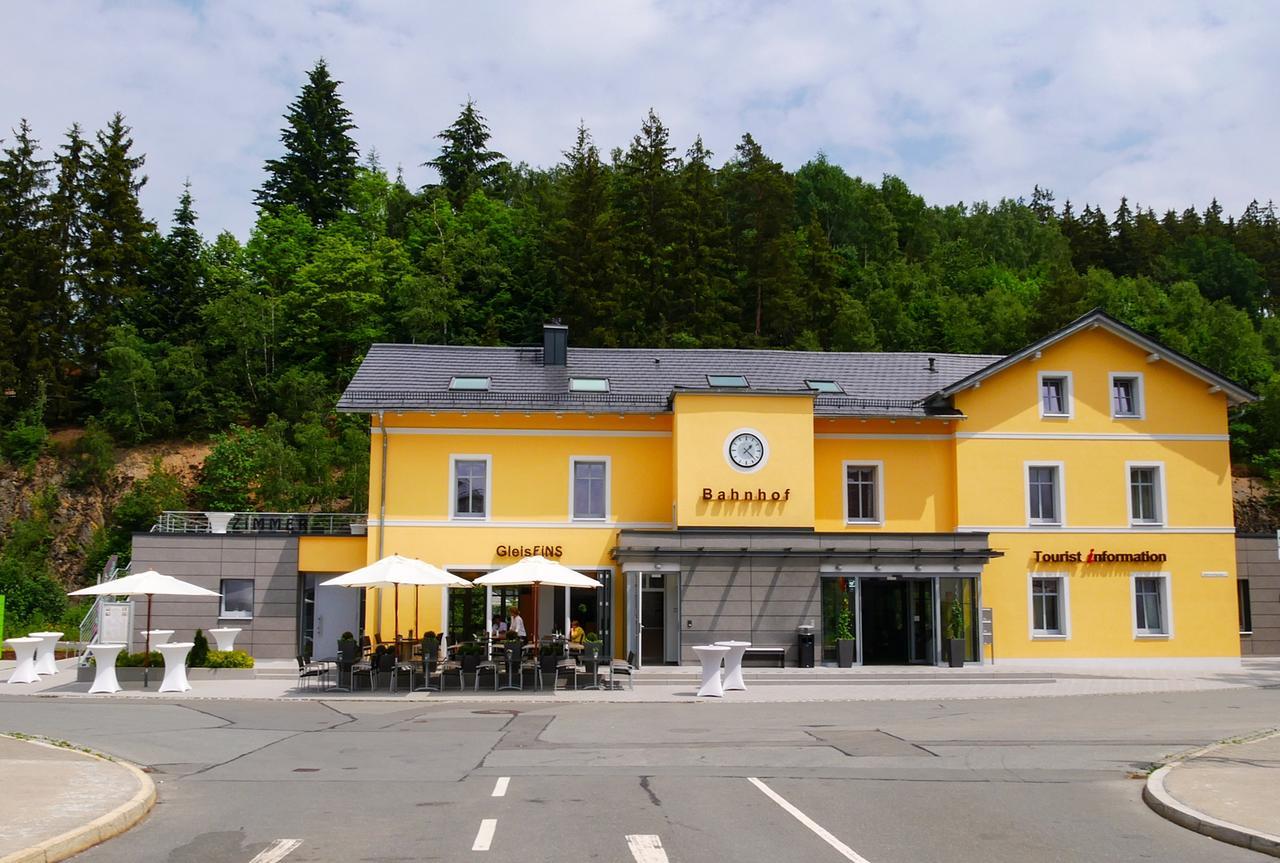 Hotel Gleiseins Naila Zewnętrze zdjęcie